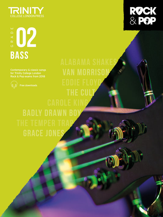 Trinity Rock and Pop Bass Grade 2 2018