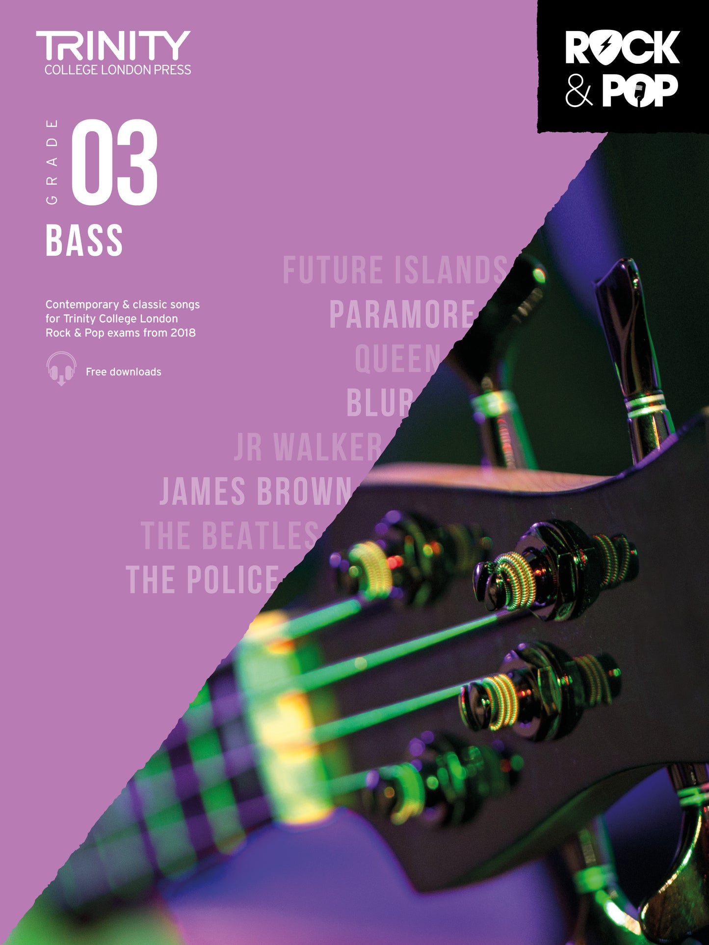 Trinity Rock and Pop Bass Grade 3 2018