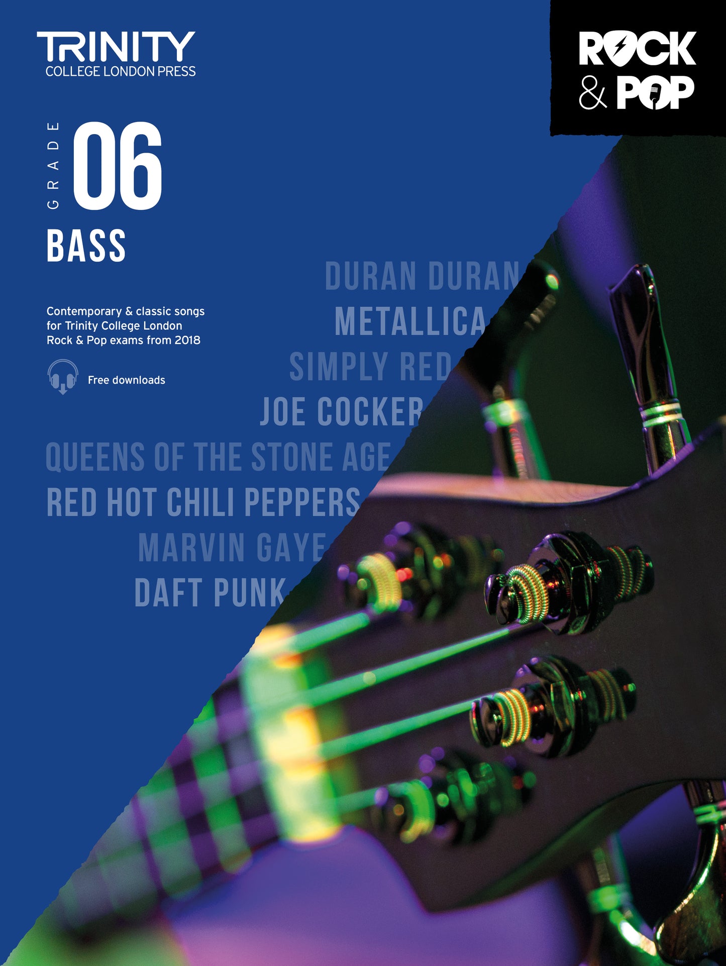 Trinity Rock and Pop Bass Grade 6 2018
