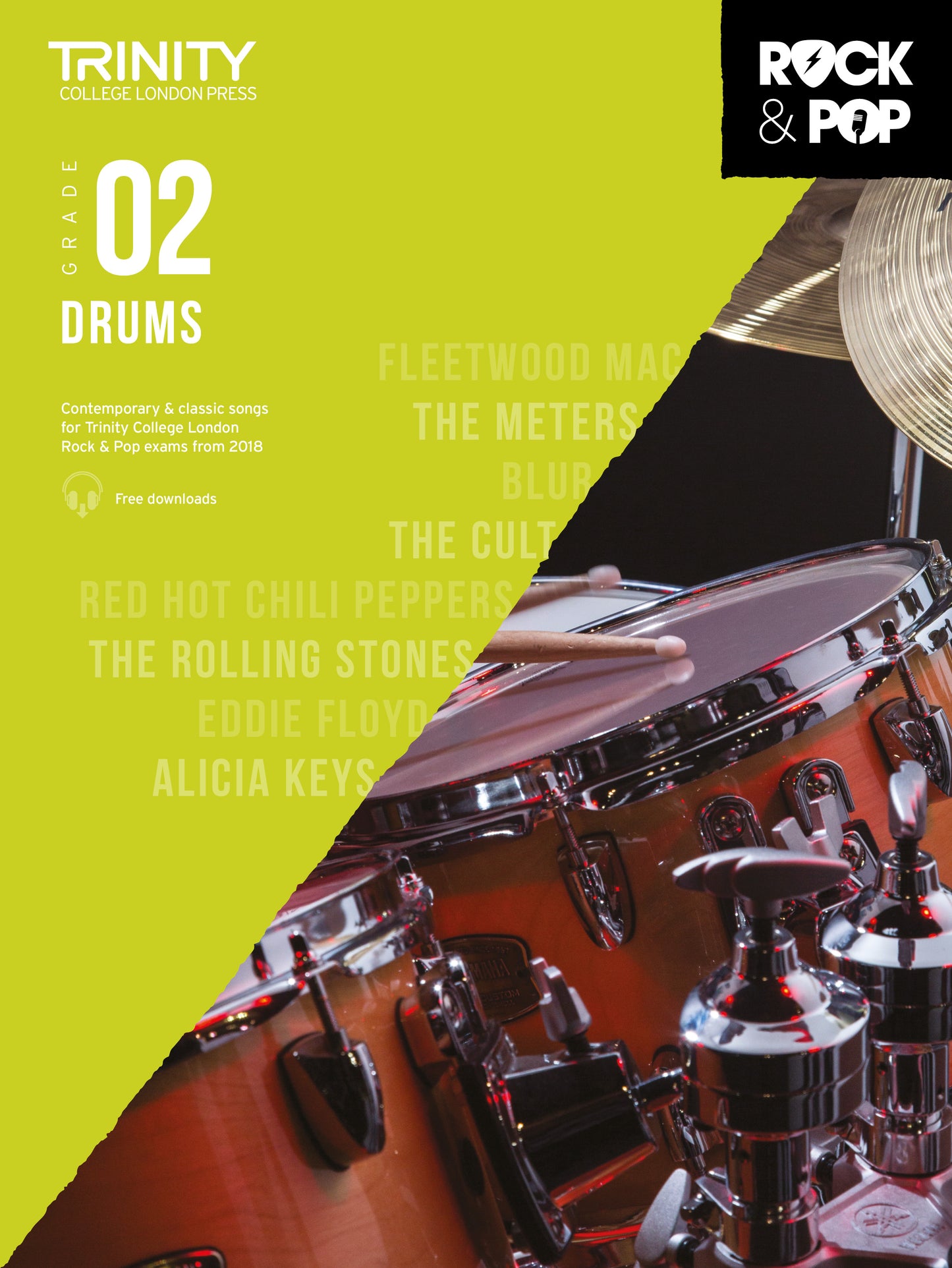 Trinity Rock & Pop Drums - Grade 2
