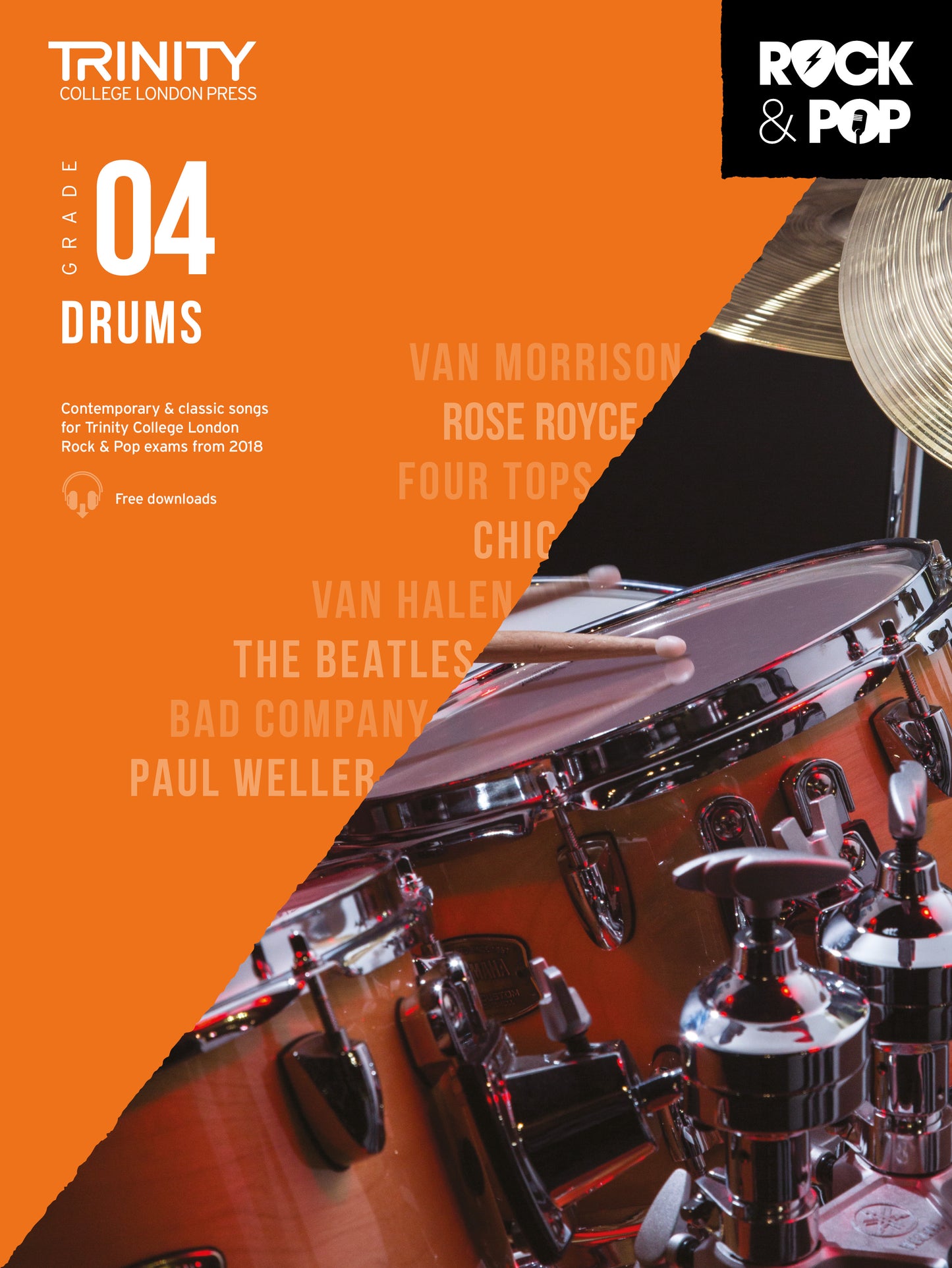 Trinity Rock & Pop Drums - Grade 4