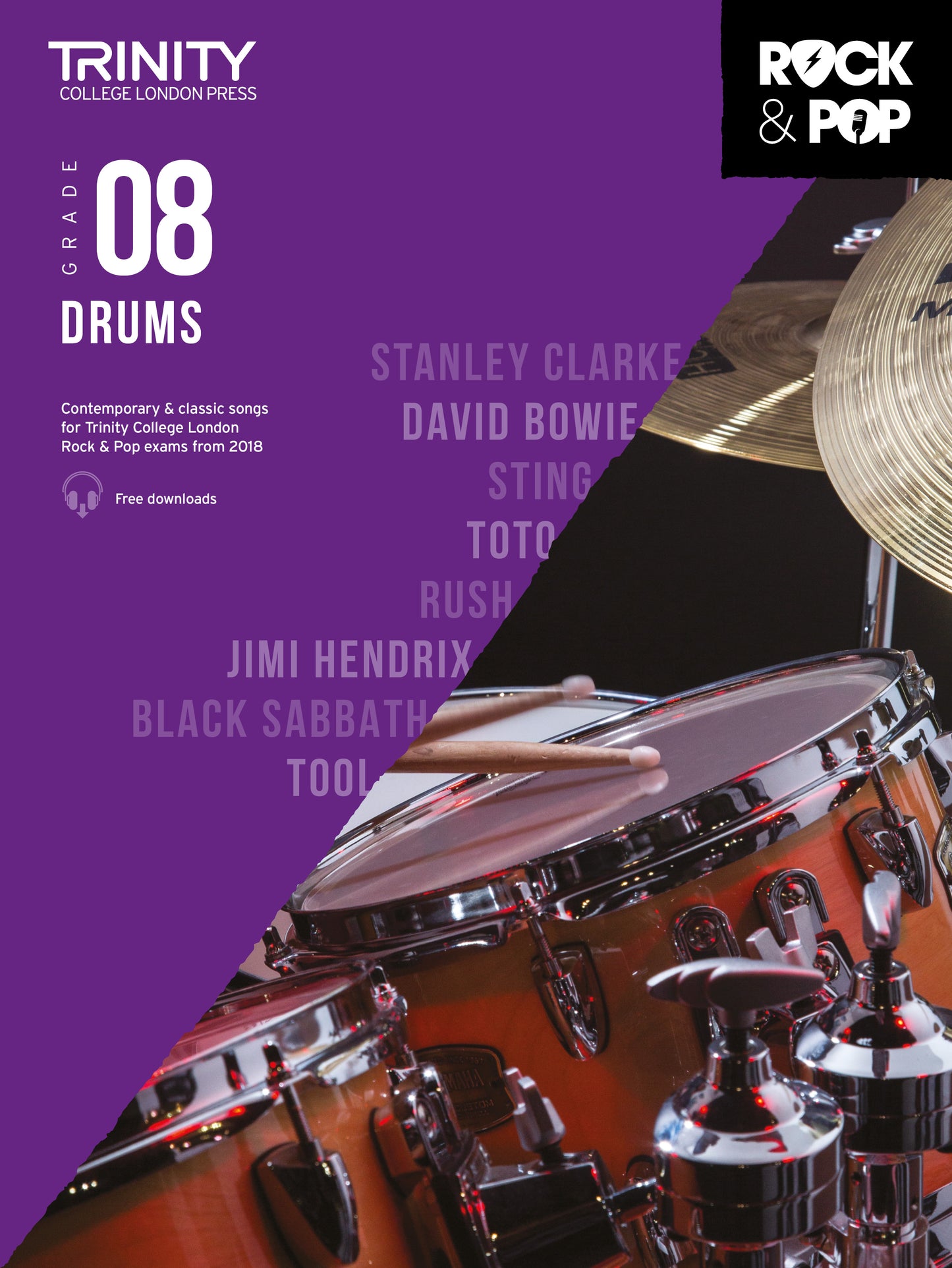 Trinity Rock & Pop Drums - Grade 8