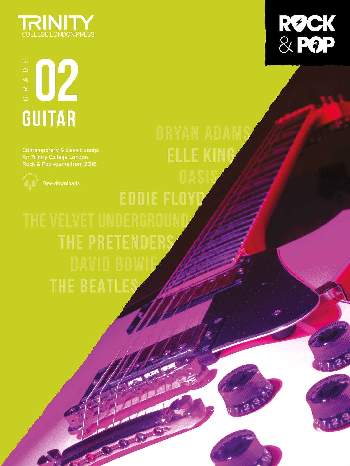 Trinity Rock and Pop Guitar Grade 2 2018