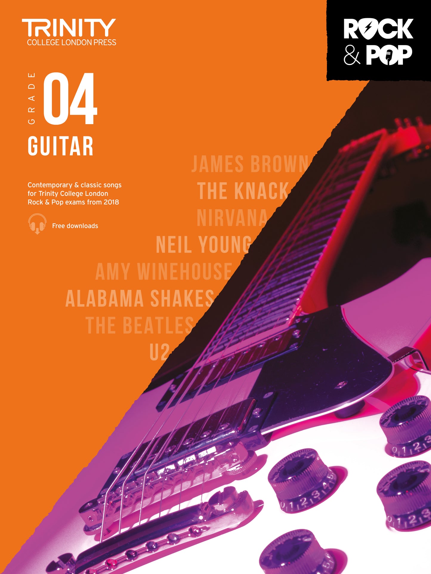 Trinity Rock and Pop Guitar Grade 4 2018
