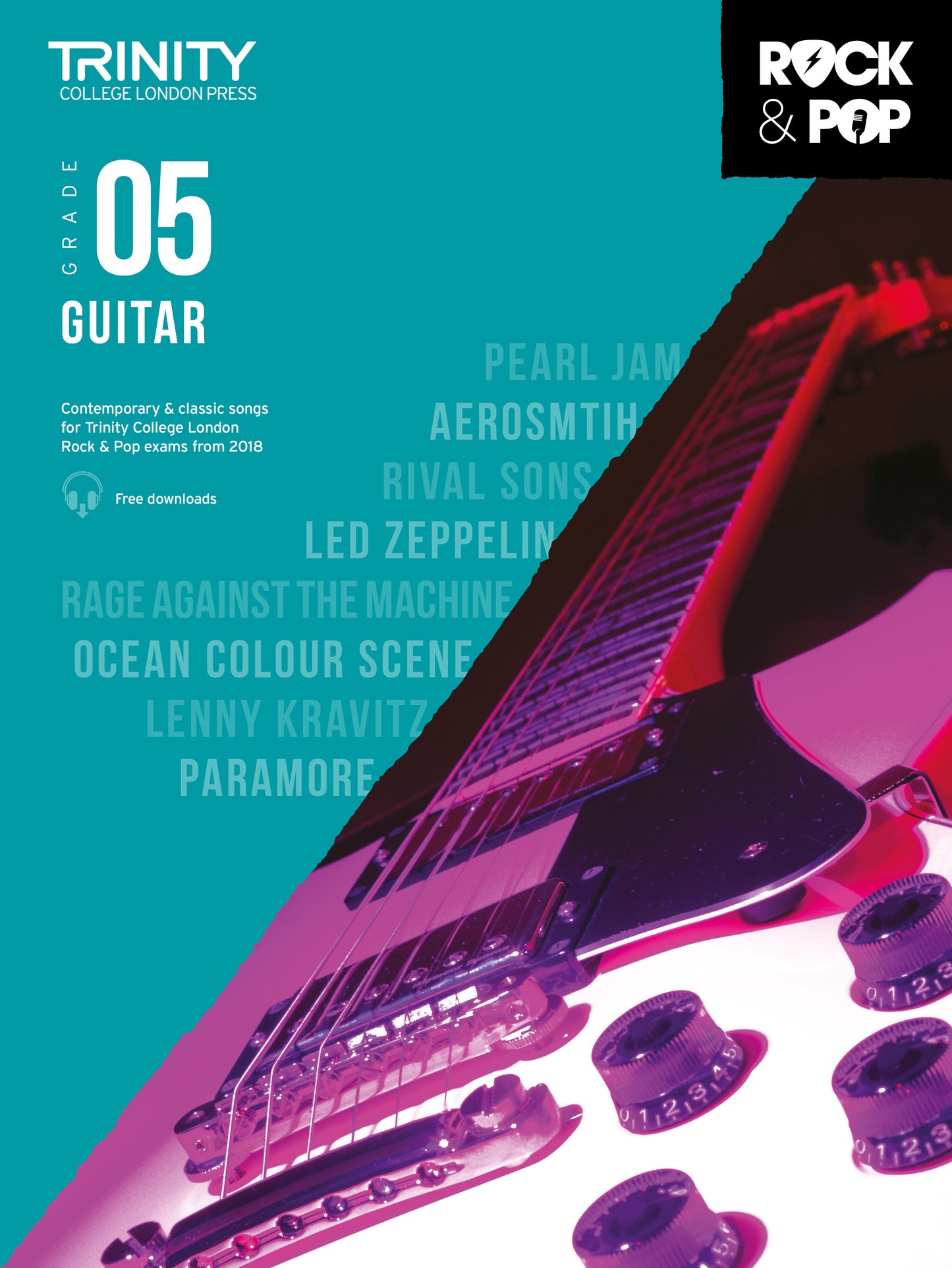 Trinity Rock and Pop Guitar Grade 5 2018