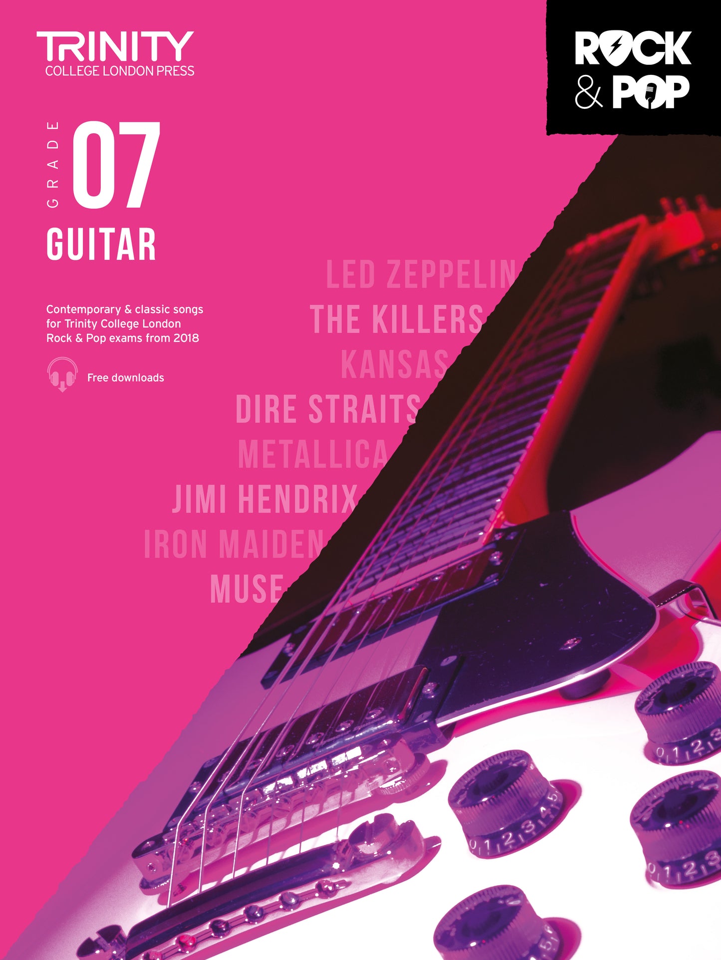 Trinity Rock and Pop Guitar Grade 7 2018