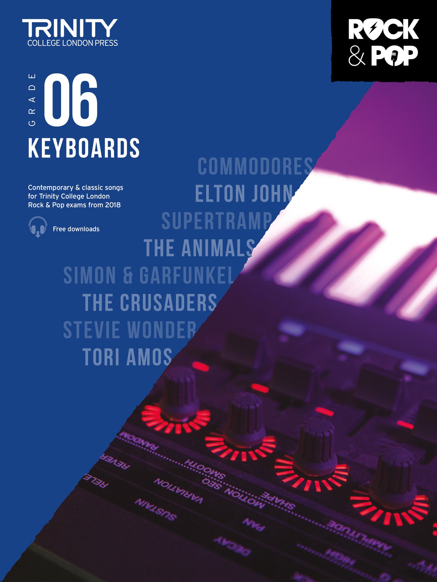Trinity Rock and Pop Keyboards Grade 6 2018