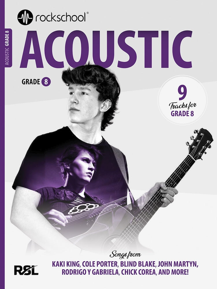 Rockschool Acoustic Guitar Grade 8 2026 Edition
