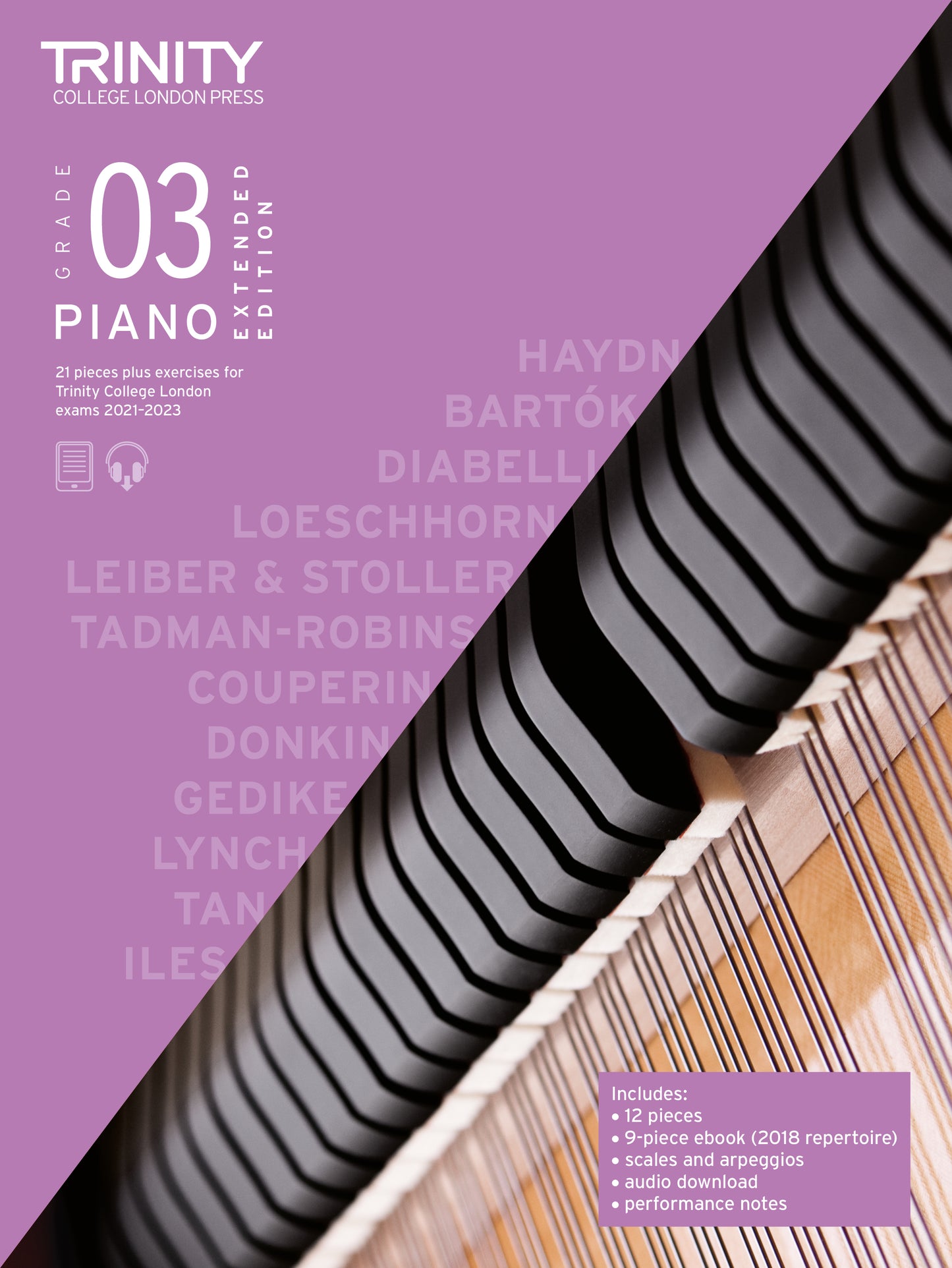 Trinity Piano Grade 3 2021-2023 Extended Edition