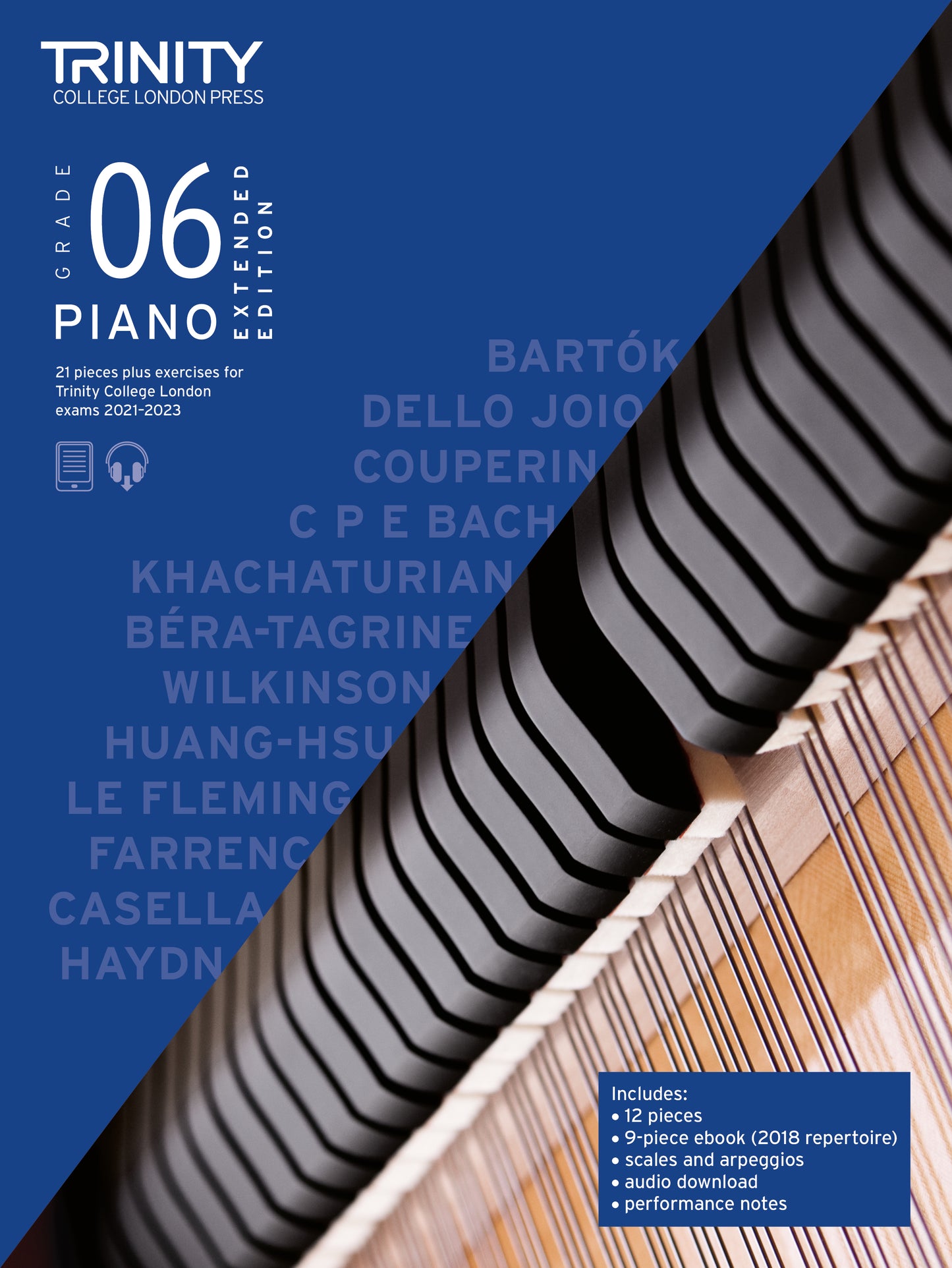 Trinity Piano Grade 6 2021-2023 Extended Edition