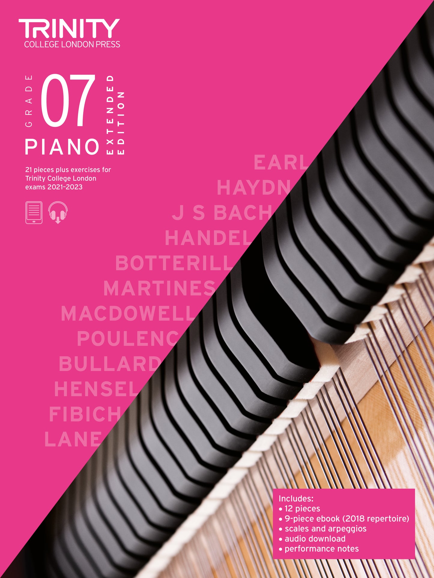 Trinity Piano Grade 7 2021-2023 Extended Edition