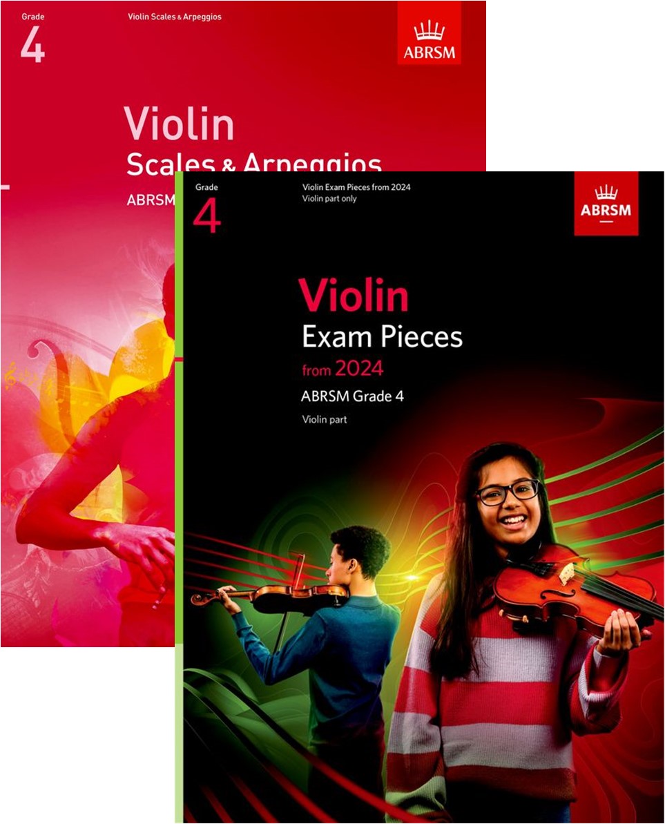 ABRSM Violin Part Only & Scales Exam Bundle 2024