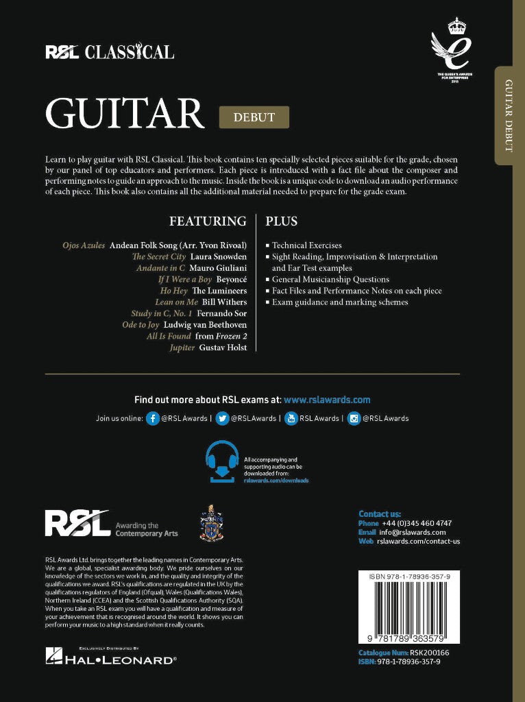 RSL CLASSICAL GUITAR DEBUT (2022)