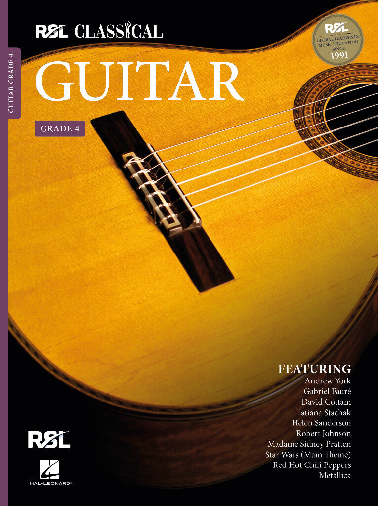 RSL CLASSICAL GUITAR Grade 4 (2022)
