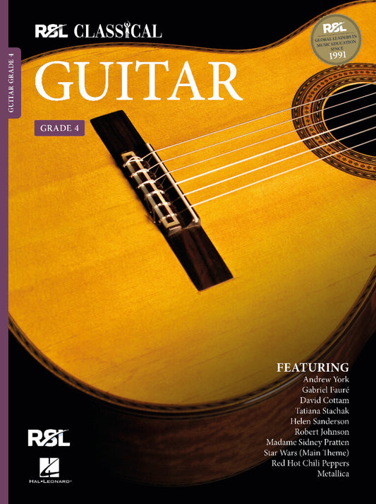 RSL CLASSICAL GUITAR Grade 4 (2022)