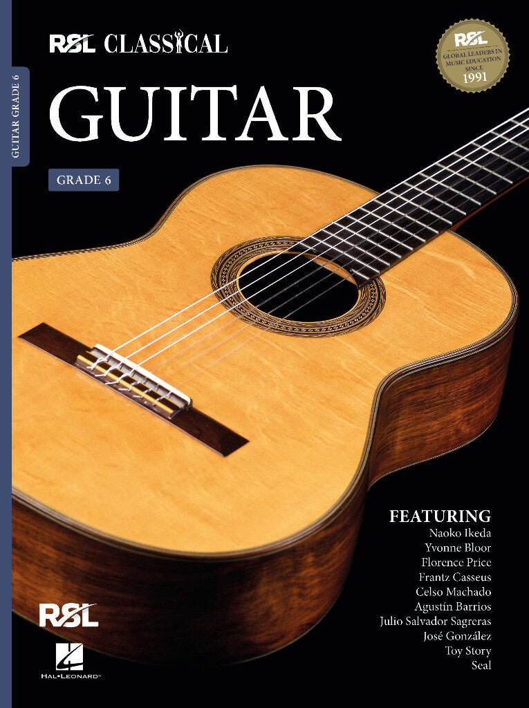 RSL CLASSICAL GUITAR Grade 6 (2022)