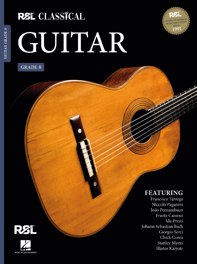 RSL CLASSICAL GUITAR Grade 8 (2022)