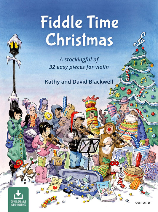 Fiddle Time Christmas (Third Edition). Book and Online Audio