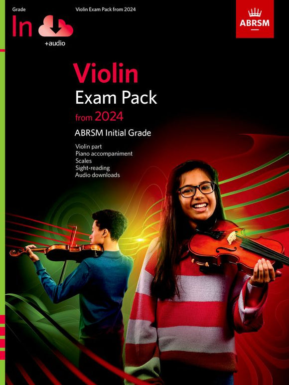 ABRSM Violin Initial Grade Exam Pack from 2024