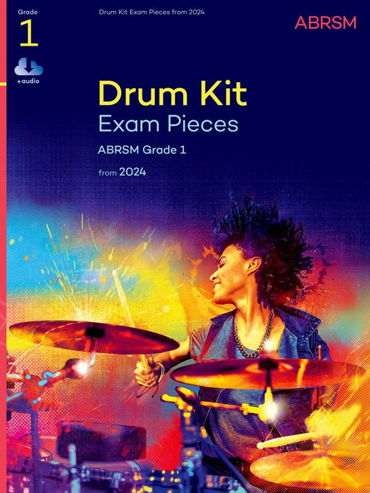 ABRSM Drum Kit Exam Pieces from 2024 Grade 1