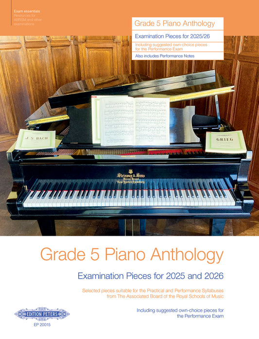 Grade 5 Piano Anthology for ABRSM Syllabus 2025 and 2026