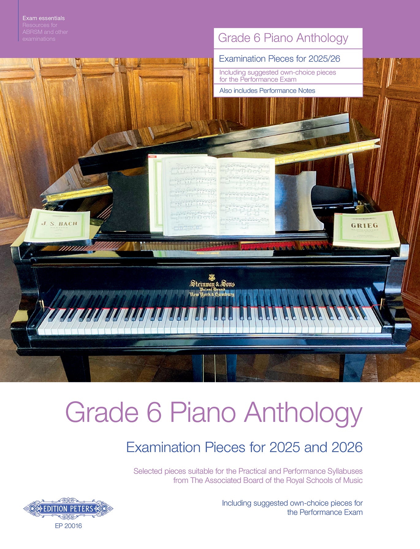 Grade 6 Piano Anthology for ABRSM Syllabus 2025 and 2026