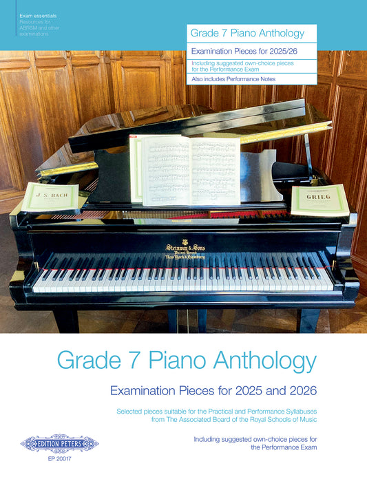 Grade 7 Piano Anthology for ABRSM Syllabus 2025 and 2026