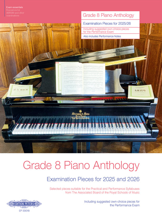 Grade 8 Piano Anthology for ABRSM Syllabus 2025 and 2026