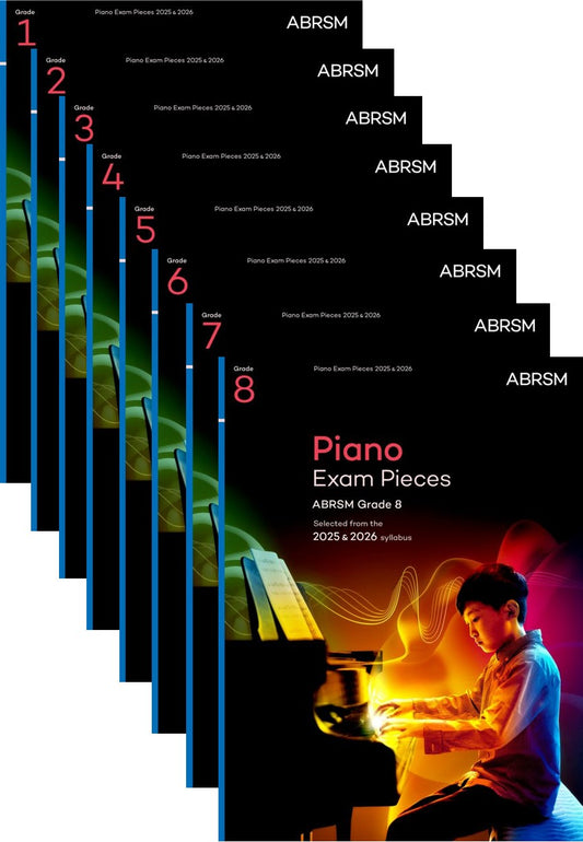 G1 to G8 ABRSM Piano 2025-26 Teacher's Pack