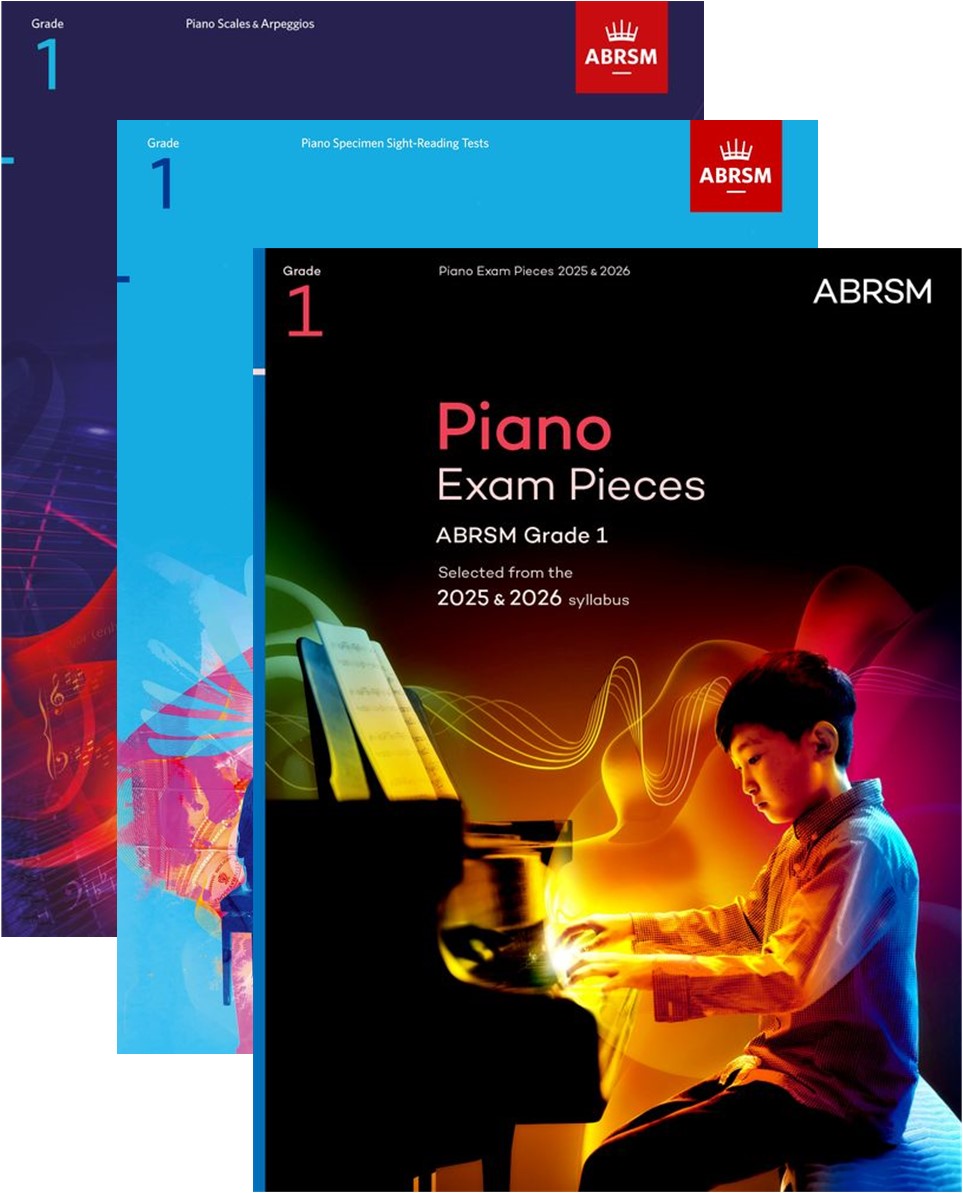 ABRSM Piano 2025 Grade 1 Bundle
