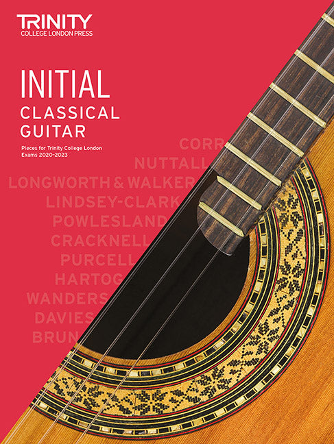 Trinity Classical Guitar Initial Grade