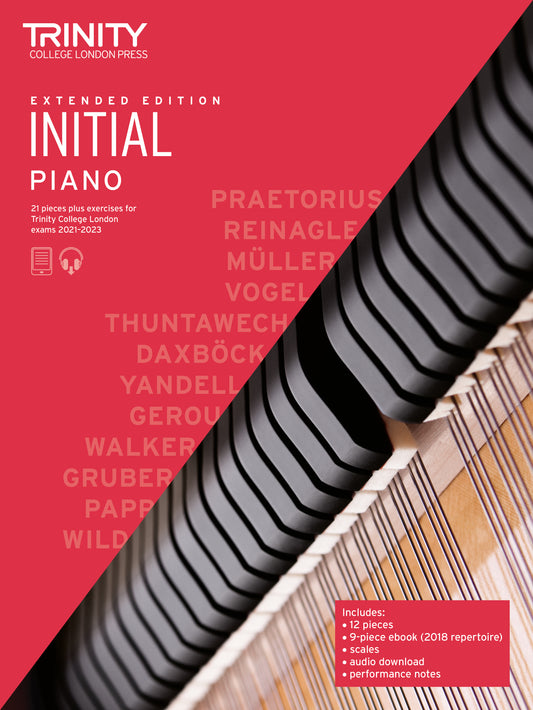 Trinity Piano Initial Grade 2021-2023 Extended Edition