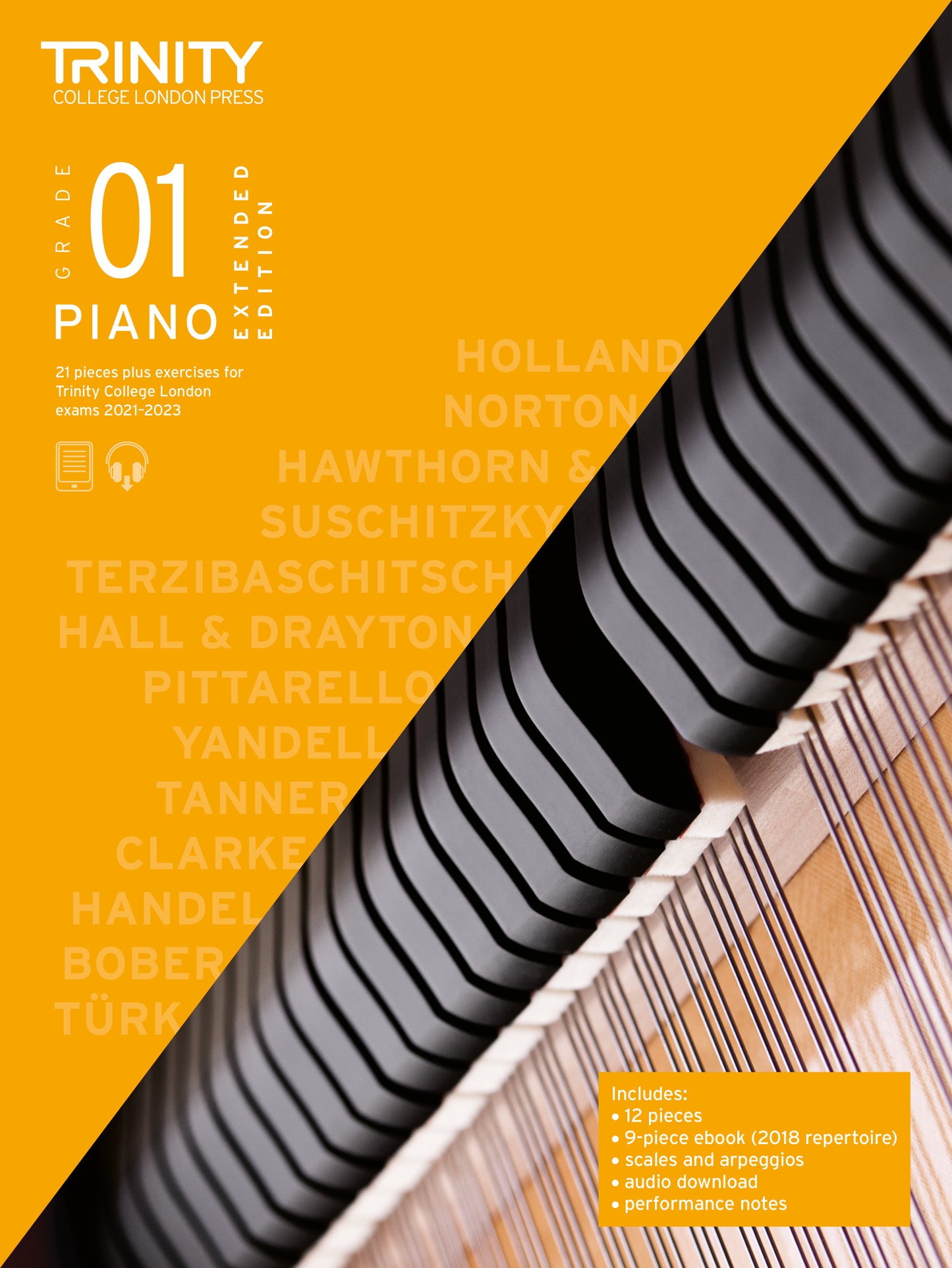 Trinity Piano Grade 1 2021-2023 Extended Edition