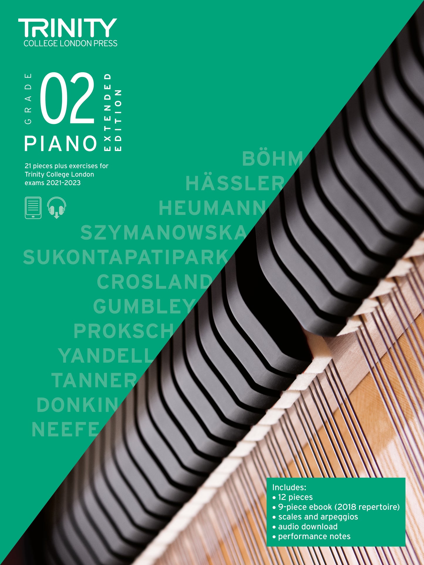 Trinity Piano Grade 2 2021-2023 Extended Edition