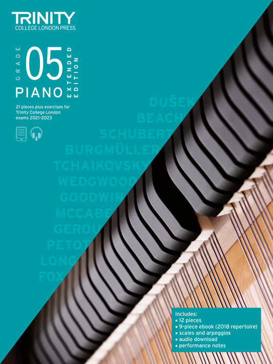 Trinity Piano Grade 5 2021-2023 Extended Edition
