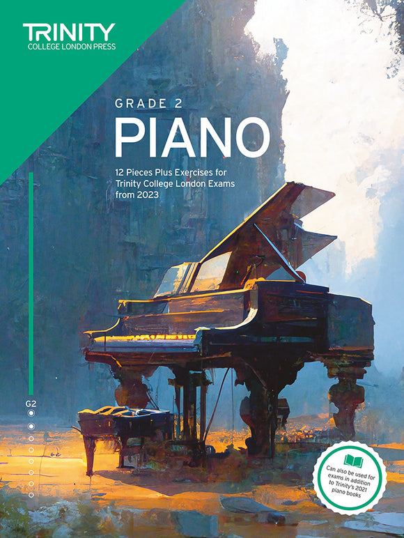 Trinity Piano Grade 2 from 2023 (Book Only)