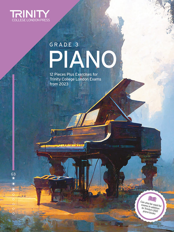 Trinity Piano Grade 3 from 2023 (Book Only)