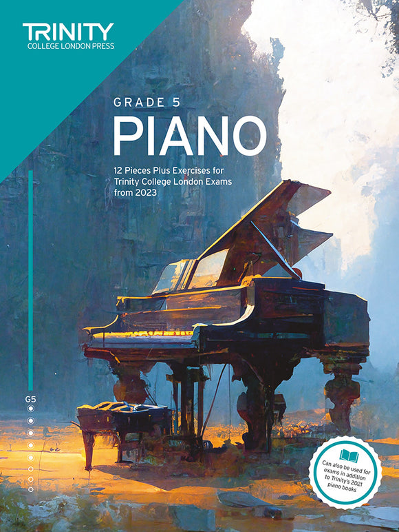 Trinity Piano Grade 5 from 2023 (Book Only)