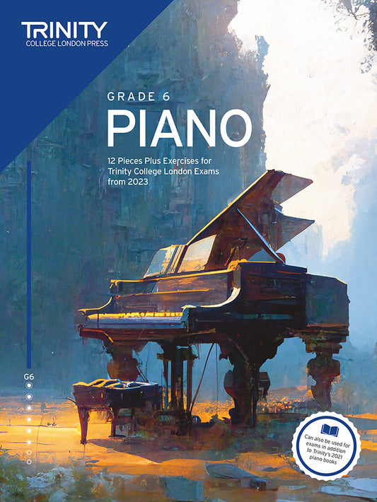 Trinity Piano Grade 6 from 2023 (Book Only)