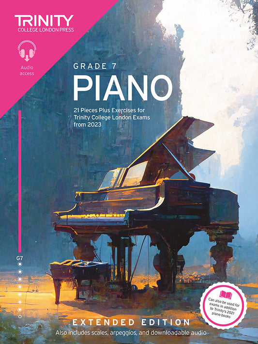 Trinity Piano Grade 7 from 2023 Extended Edition