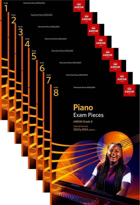 G1 to G8 ABRSM Piano 2023-24 Teacher's Pack