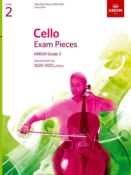 ABRSM Cello Exam Pieces, Grade 2, 2020 to 2023, Score and Part