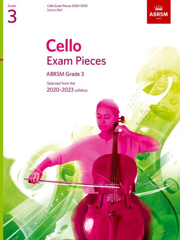 ABRSM Cello Exam Pieces, Grade 3, 2020 to 2023, Score and Part