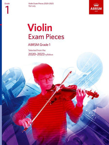ABRSM: Grade 1 - Violin Exam Pieces 2020-2023 Part