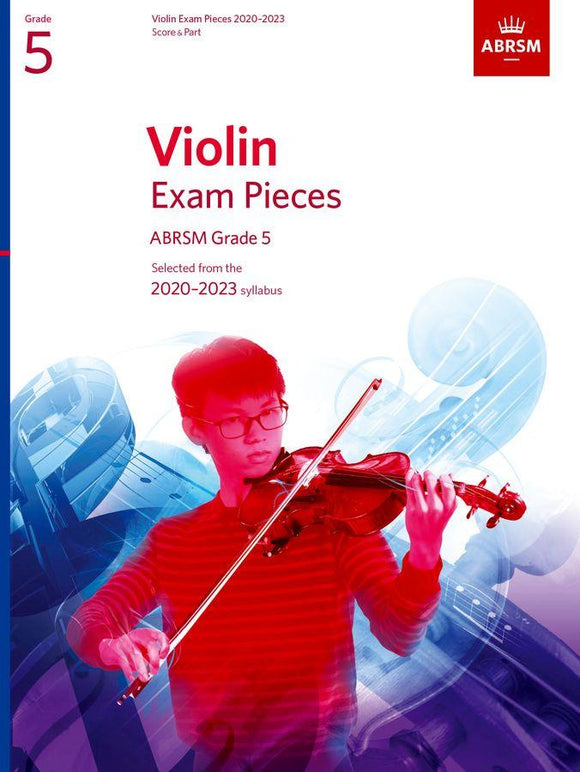 ABRSM: Grade 5 - Violin Exam Pieces 2020Ã¢â‚¬Å¡Ãƒâ€žÃƒÂ¶Ã¢Ë†Å¡Ãƒâ€˜Ã¢Ë†Å¡Ã‚Â¨2023 Score & part