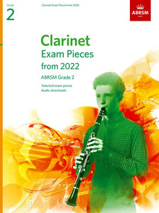 ABRSM Clarinet Exam Pieces Grade 2. from 2022