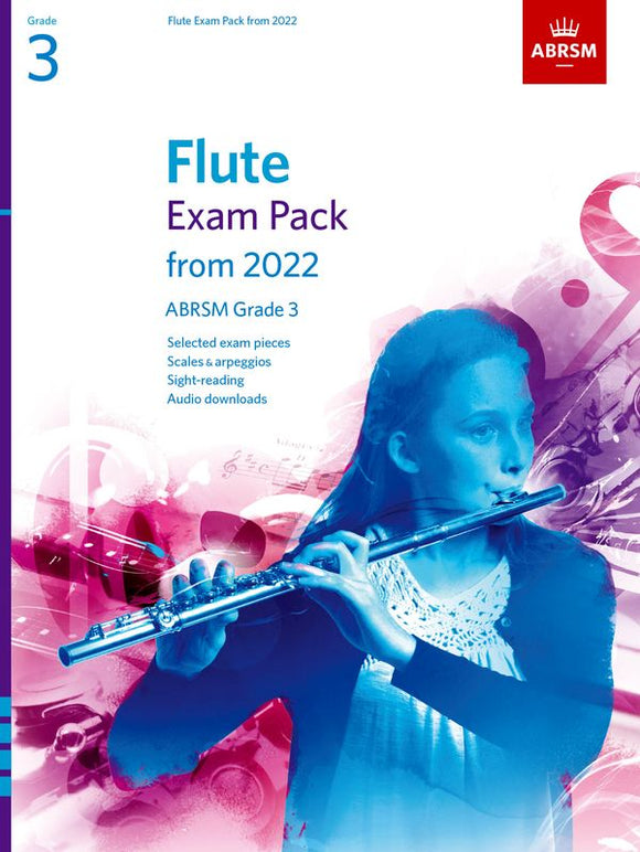 ABRSM Flute Exam Pack Grade 3. from 2022