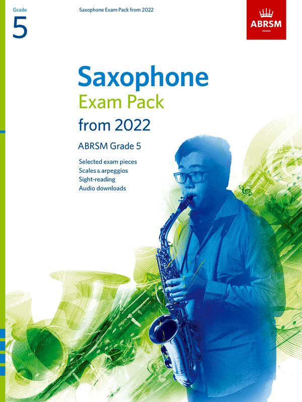 ABRSM Saxophone Exam Pack Grade 5. from 2022