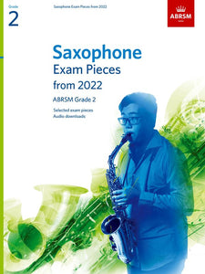 ABRSM Saxophone Exam Pieces Grade 2. from 2022