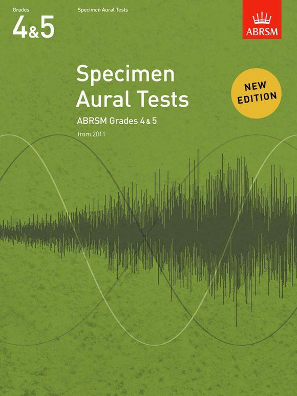 ABRSM: Grades 4 and 5 - Specimen Aural Tests